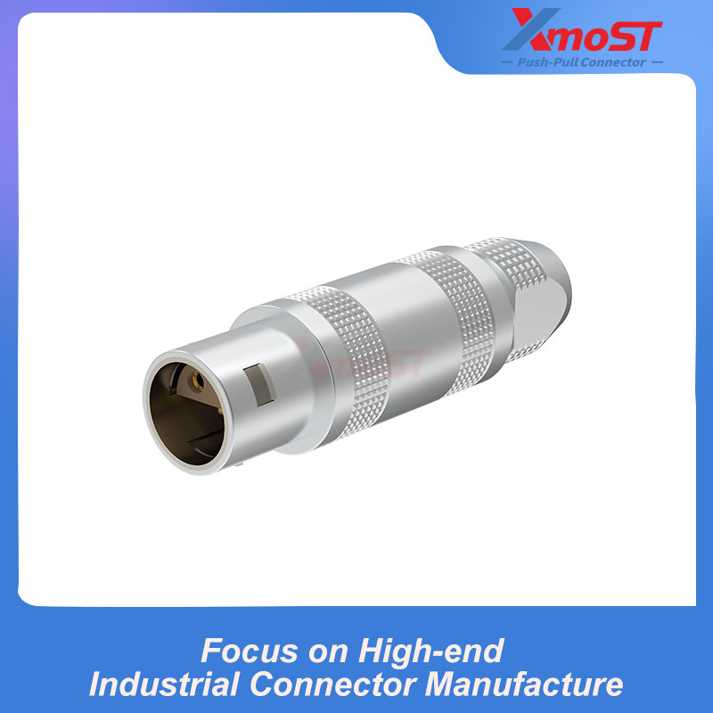XM-LFFA S Series Straight Plug with Cable Clamp