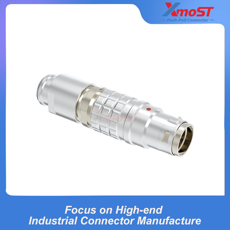 XM-LFGG Waterproof Straight Plug with Cable Clamp and Strain-Relief Backshell - Image 2