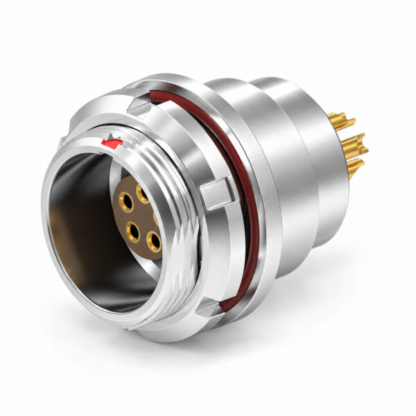 XM-LEEG 2K Front-Locking Fixed Receptacle