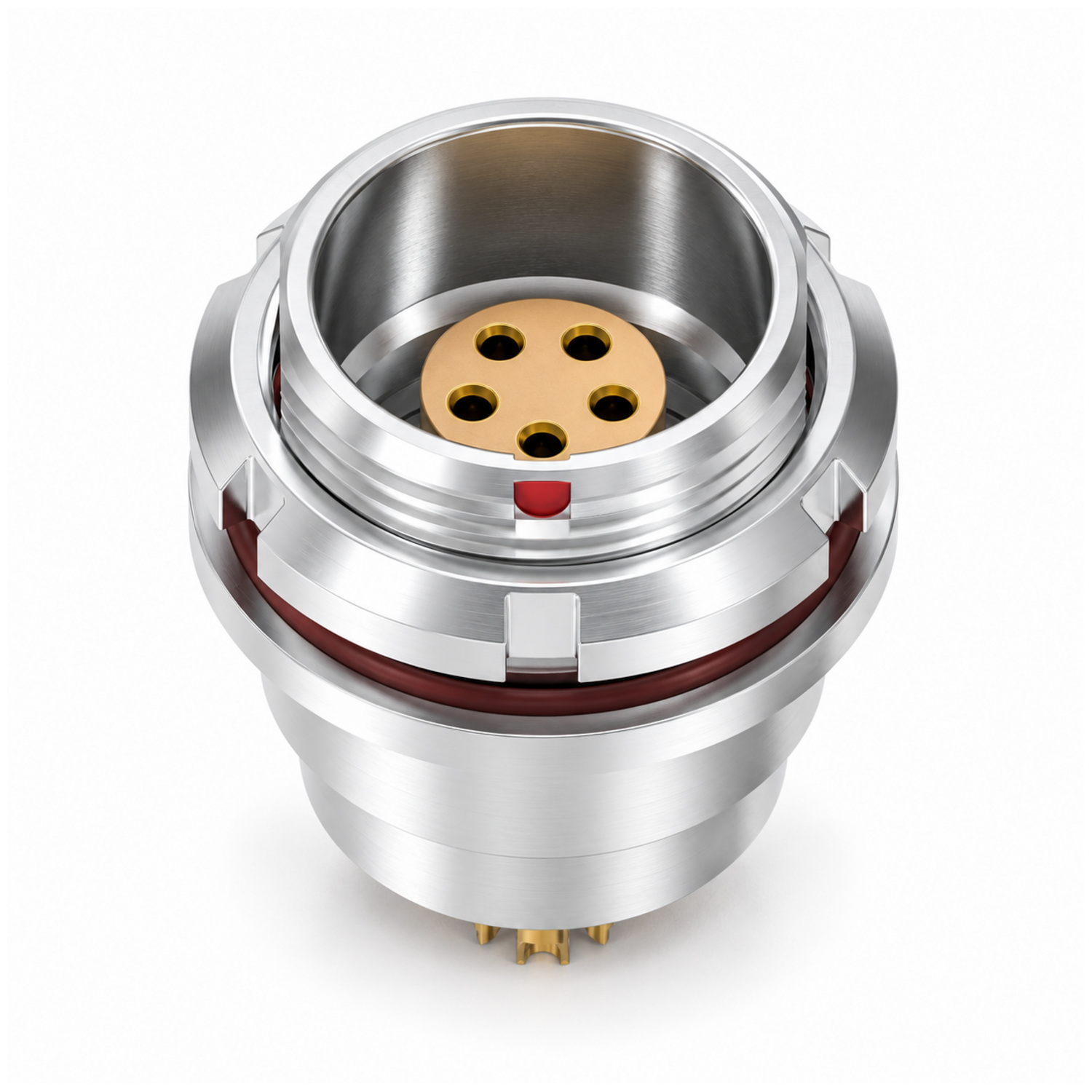 XM-LEEG 2K Front-Locking Fixed Receptacle - Image 3