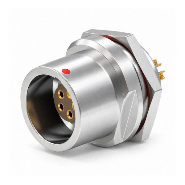 XM-LEHG 2K Rear-Locking Fixed Receptacle