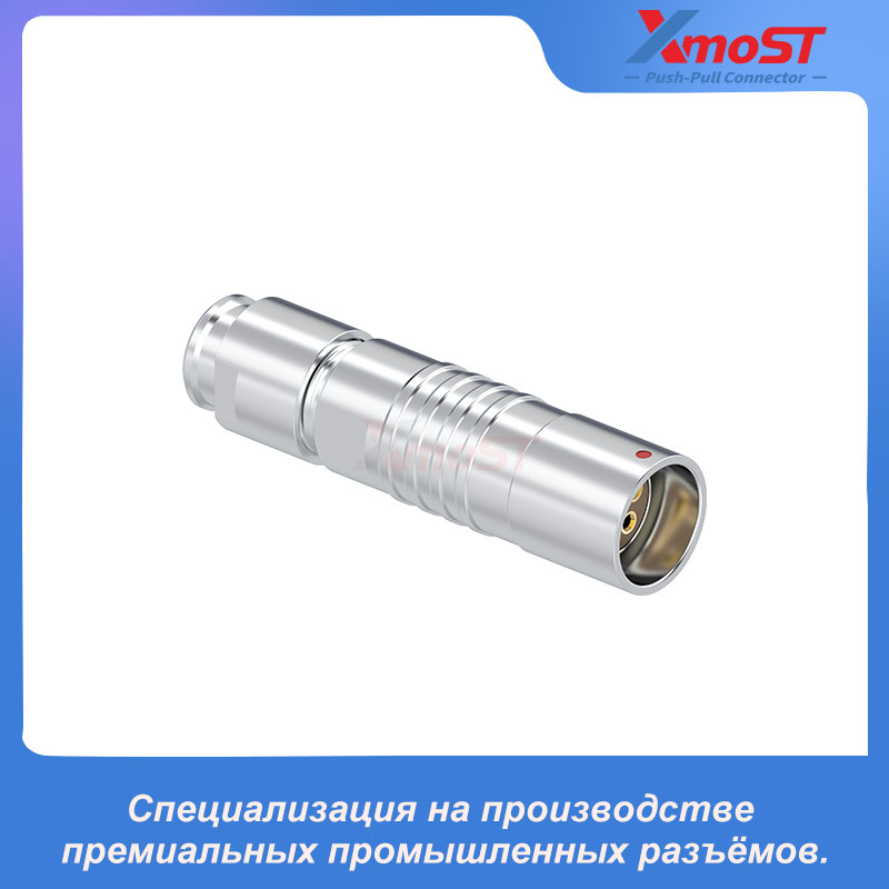 XM-OK31 Плавающая розетка-разъём серии F Push-Pull с защитным задним кожухом — изображение 2