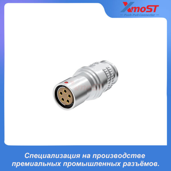XM-OSK1 Короткая плавающая розетка-разъём серии F Push-Pull для заливки