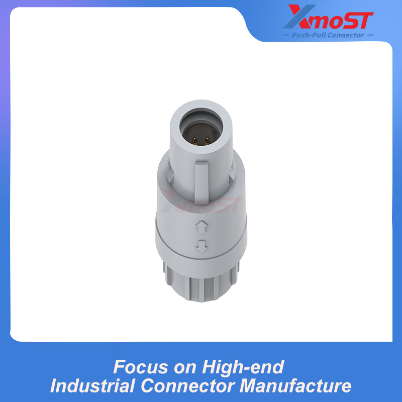 XM-LPAG 1P Series Standard Straight Plug with Cable Clamp - Image 3