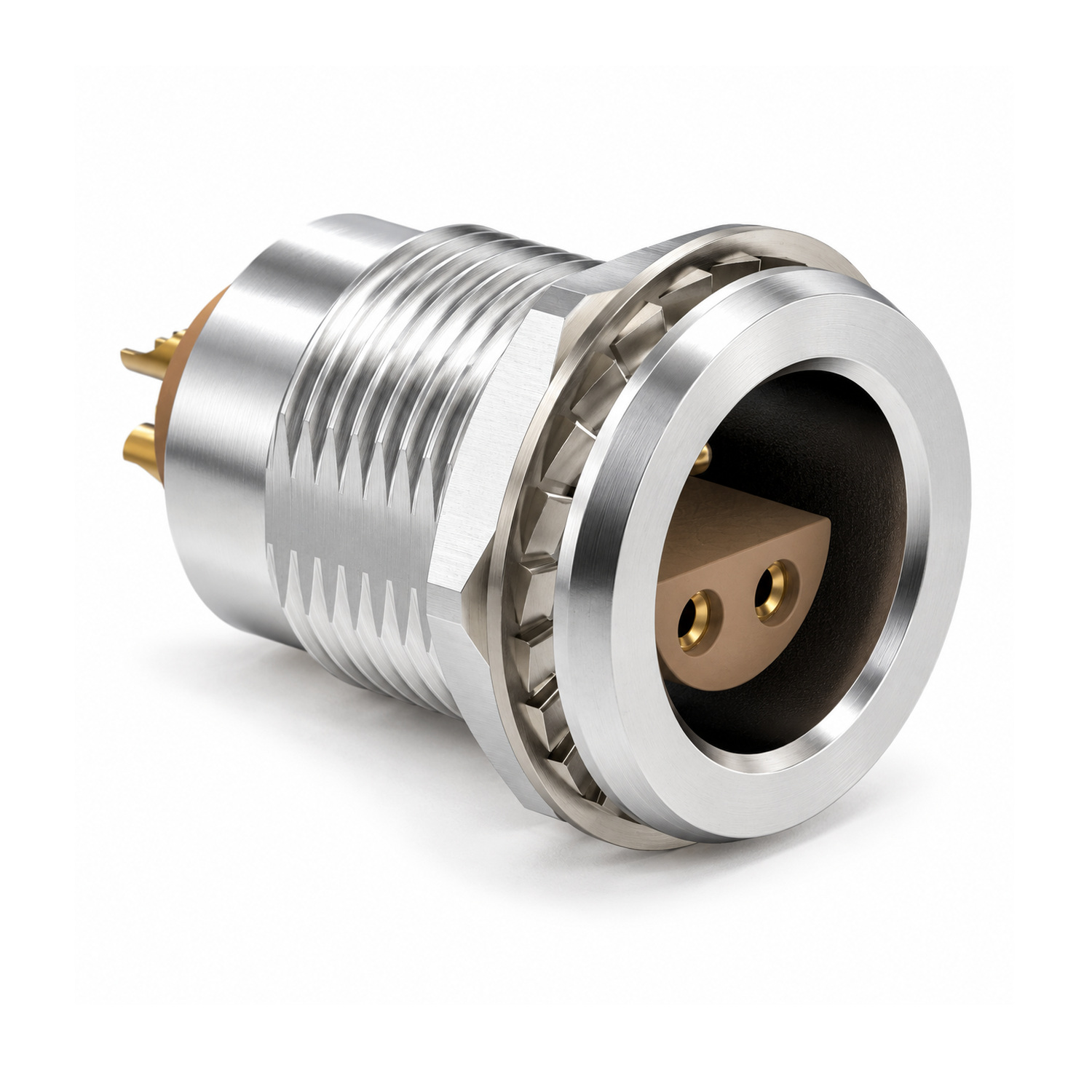XM-LERA S Series Fixed Receptacle with Nut Mount - Image 2