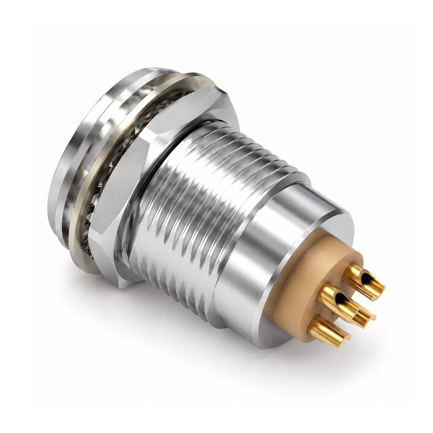 XM-LERA S Series Fixed Receptacle with Nut Mount - Image 4