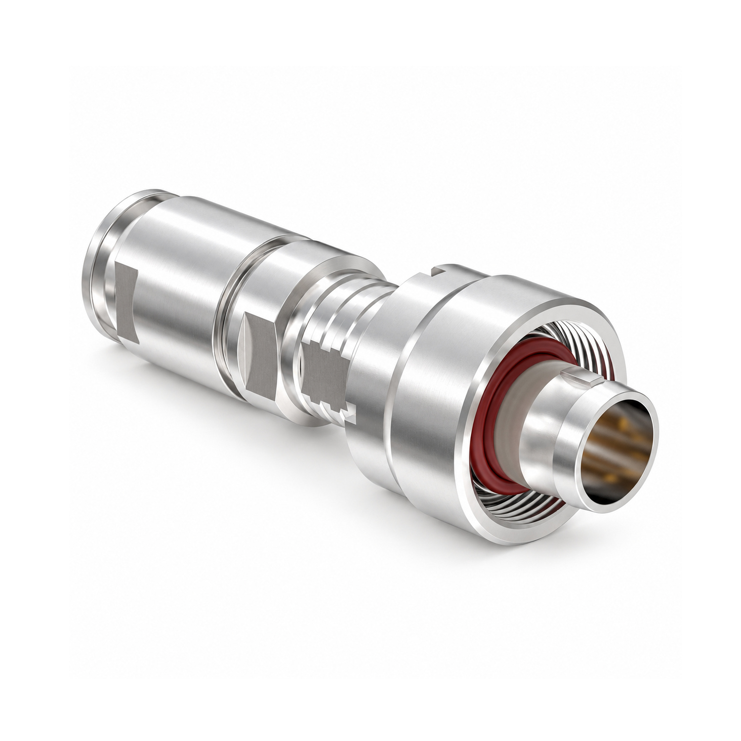 XM-LFVG Straight Plug with Oversized Cable Clamp - Image 2