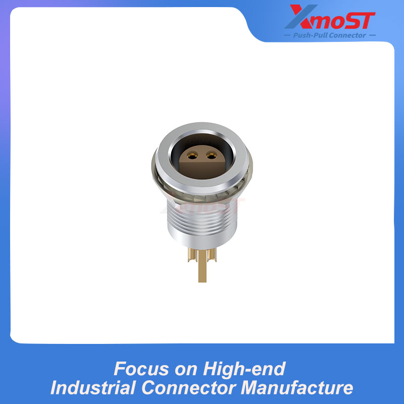 XM-LERN S Series Fixed Female Receptacle with Grounding Pin - Image 3