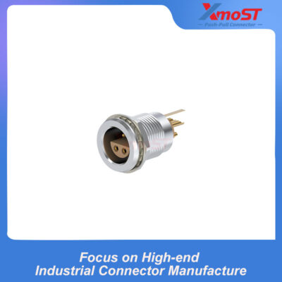 XM-LERN S Series Fixed Female Receptacle with Grounding Pin