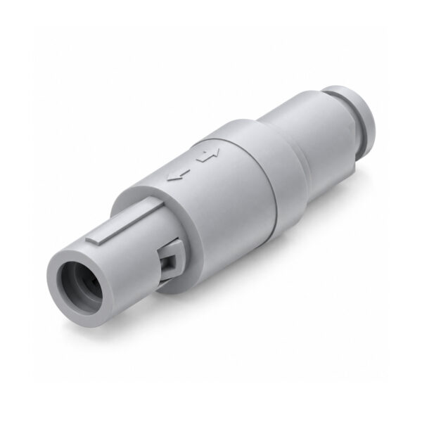 XM-LPAG 1P Series Standard Straight Plug with Cable Clamp, Jacketed